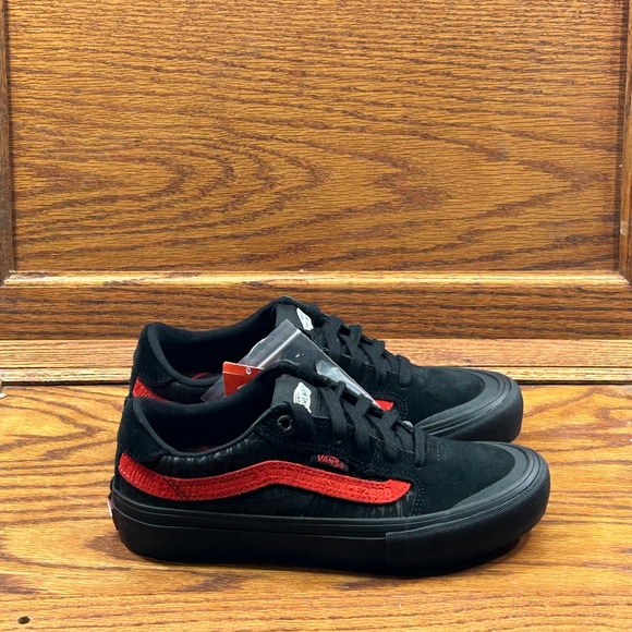 Vans Style 112‎ Pro Baker Black Red Shoes - Picture 3 of 9